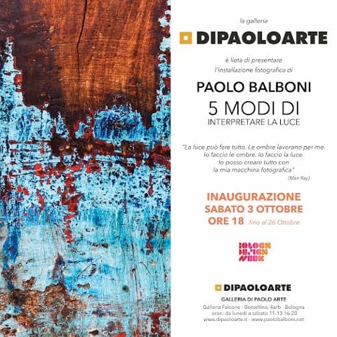 Paolo Balboni - 5 Modi di interpretare la Luce